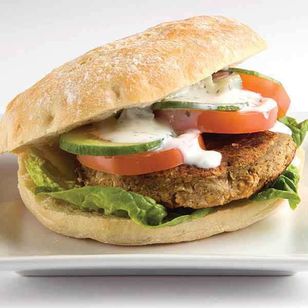 * FLAMES FALAFEL BURGERS 2 x 12 x110g