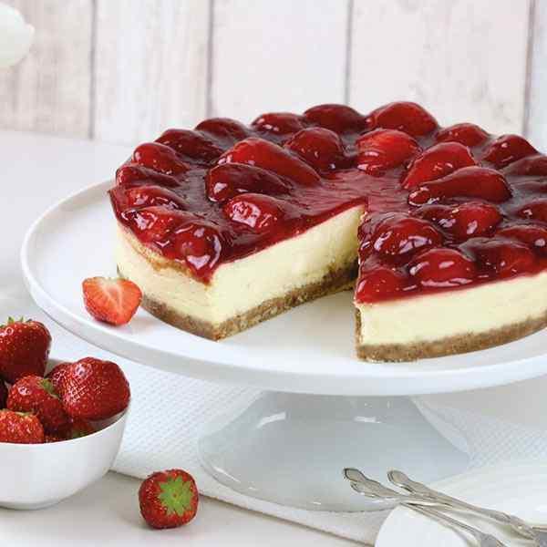 STRAWBERRY COLDSET CHEESECAKE (23cm) 1.27kg