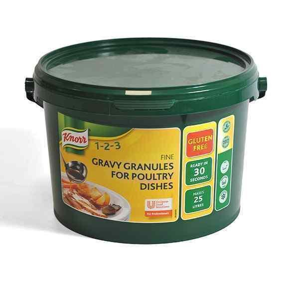 KNORR GRAVY GRANULES POULTRY (25lt) 1.88kg