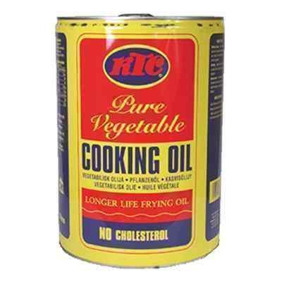 KTC PURE VEGETABLE OIL TIN  1x20lt