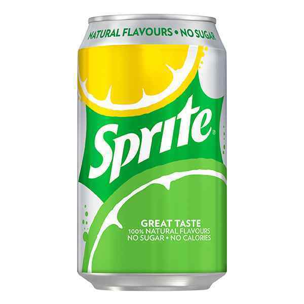 ZERO SUGAR SPRITE LEMON LIME  CANS 24x330ml