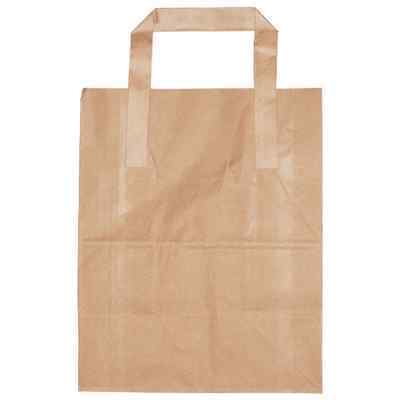 SMALL BROWN SOS BAG (7x10.5x8.5)  1x250 178x267x216mm  P/C23400010