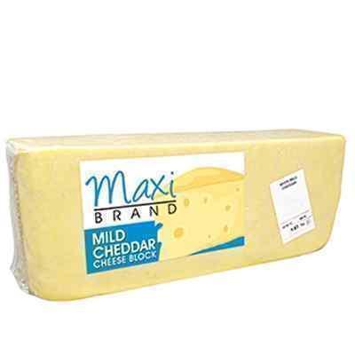 MAXI MILD CHEDDAR BLOCK 1x4.8kg (NoM)